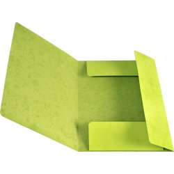 Office Elastikmappe | Karton | Limegrøn