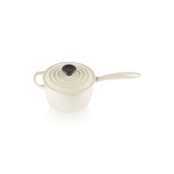 Le Creuset Signature gjutjärnspanna, gräddfärgad