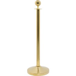 Avspärrningsstolpe Lux Guld 1 st
