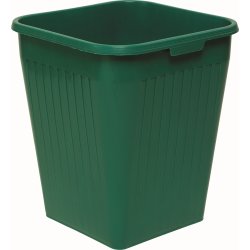 Bantex Orth papperskorg, 25 liter, grön