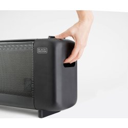 BLACK+DECKER Mica radiator, 1500W, sort