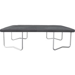 Salta överdrag för trampolin | 305x214 cm | Svart