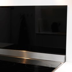 NAGA magnetisk stænkplade, 60x50 cm, sort