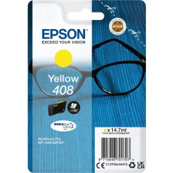 Epson 408 Blækpatron, gul