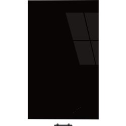 Glastavla Vanerum Bright 60 x 90 cm svart