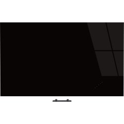 Glastavla Vanerum Bright 120 x 200 cm svart
