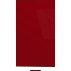 Glastavla Vanerum Bright 60 x 90 cm röd