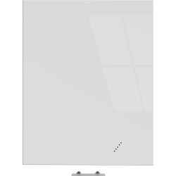 Glastavla Vanerum Bright 90 x 120 cm vit