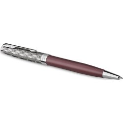 Parker Sonnet Metal & Red CT Kulspetspenna | M