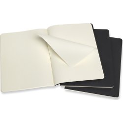Moleskine Cahier Notesbog | XL | Dot. | Sort