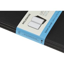 Moleskine Cahier Notesbog | XL | Dot. | Sort