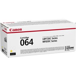 Canon 064HY lasertoner, gul, 10.400s