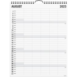 Mayland 2023 Familiekalender | Sort/ hvid | 5 kol.