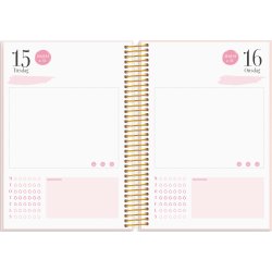 Mayland 2023 Life planner | 1 dag | Pink
