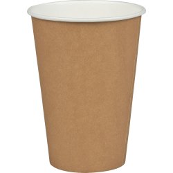 Papkrus med PE belægning, Natur, 20 cl, 100 stk