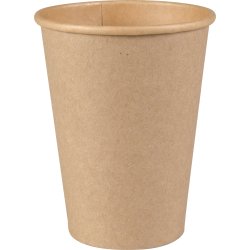 Papkrus med PE belægning, Natur, 36 cl, 50 stk.