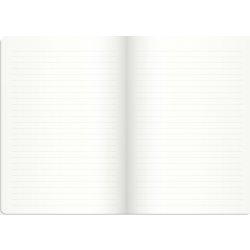 Burde Deluxe Notesbog, A5, linjeret, floral