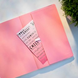 Burde Deluxe Notesbog | A5 | Linjeret | Pink