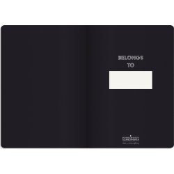 Burde Notebook Deluxe | A5 | Black