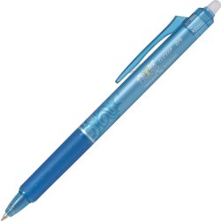 Pilot FriXion Clicker Rollerpen | F | Lyseblå