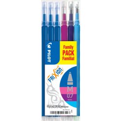 Pilot FriXion Refill | M | B/P/V/LB | 6 st.