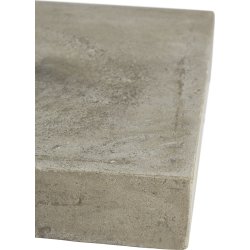 Parasolfod 40 kg - 50x50 i beton, Grå
