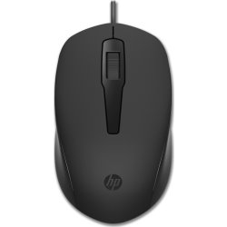 HP 150 trådbunden mus | Svart