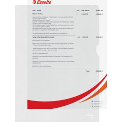 Esselte Chartek | A4 | 115my | 100 stk.