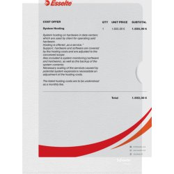 Esselte mapp, A5, 0,11 mm