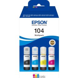 Epson T104 blækpatroner, multi