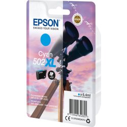 Epson 502XL blækpatroner, cyan
