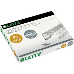 Häftklammer Leitz 26/6 Performance P3 1000 st