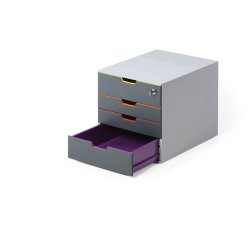 Durable Varicolor Skuffekabinet | Safe | 4
