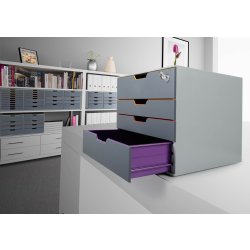 Durable Varicolor Skuffekabinet | Safe | 4