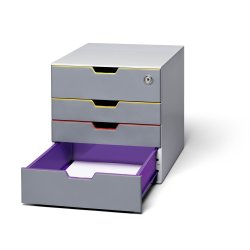 Durable Varicolor Skuffekabinet | Safe | 4