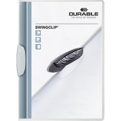 Durable Swingclip Clipmappe | A4 | Hvid
