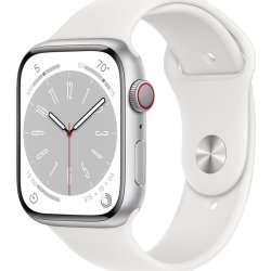 DEMO Apple Watch Series 8 (GPS+4G), 45mm, sølv
