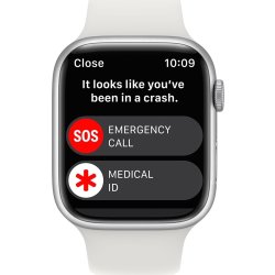 DEMO Apple Watch Series 8 (GPS+4G), 45mm, sølv
