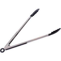Madtang med låsesystem, 35 cm, Stål