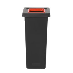 Style affaldsspand til sortering, 53 L, rød