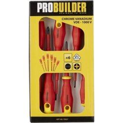 Probuilder skruetrækkersæt VDE, iso-1000v