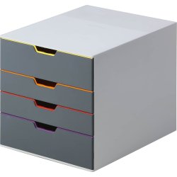 Durable Varicolor förvaringsbox med 4 lådor