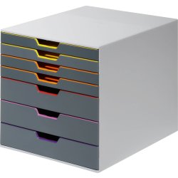 Durable Varicolor förvaringsbox med 7 lådor