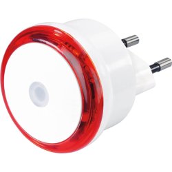 HAMA Basic uppvakningslampa 0,8 W | röd