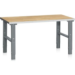 Arbetsbord 500 kg, ekparkett, 1600x800 mm