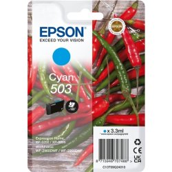Epson T503 Bläckpatron, cyan