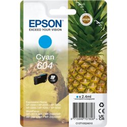 Epson T604 Blækpatron, cyan