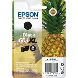 Epson T604XL Blækpatron, sort