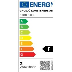 Lyskæde m/Rensdyr, 40 LED, Hvid