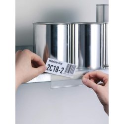 Durable Scanfix etiketholder, selvklæ. B200xH20 mm